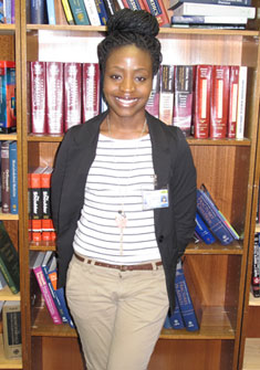 Due to hard work and endless determination, Plaza College graduate Jalisa Brown has found great success (not to mention a couple of promotions) working as an office manager.